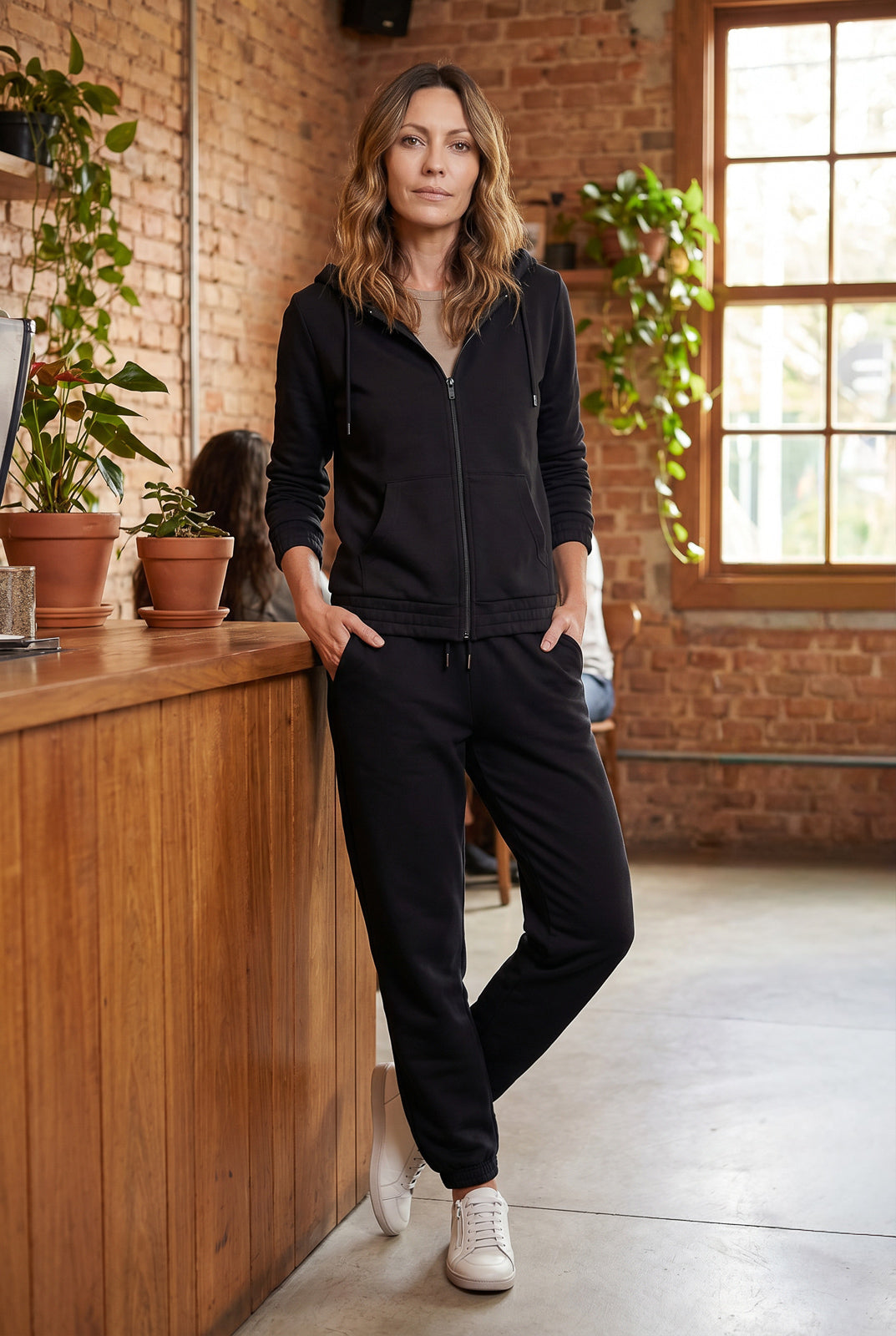 Calça feminina moletom peluciado 61375