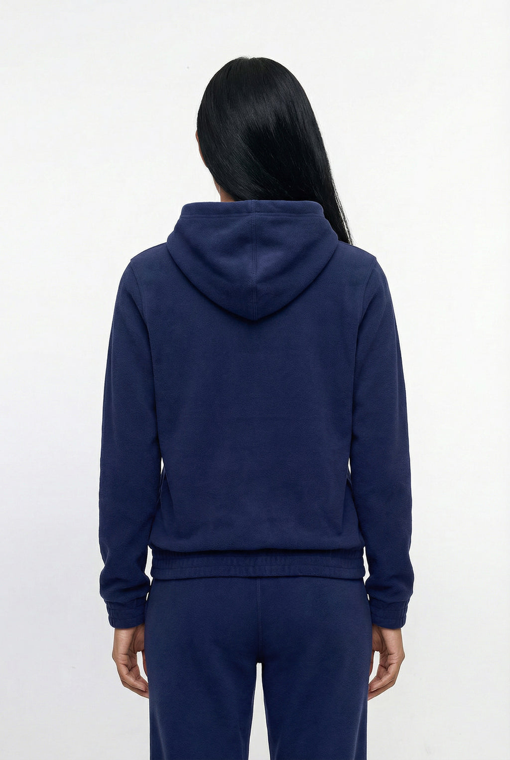 Jaqueta feminina moletom com capuz 61377