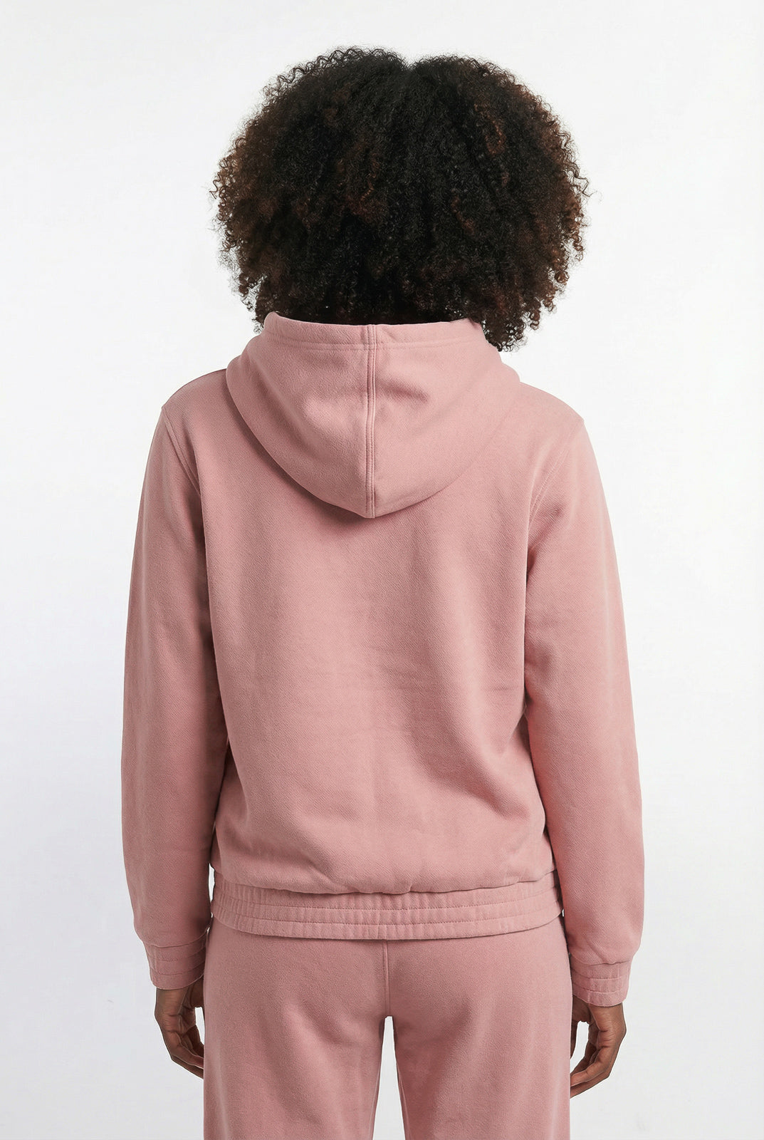 Jaqueta feminina moletom com capuz 61377