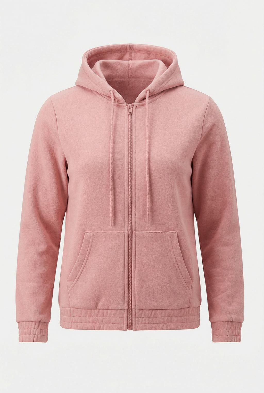 Jaqueta feminina moletom com capuz 61377