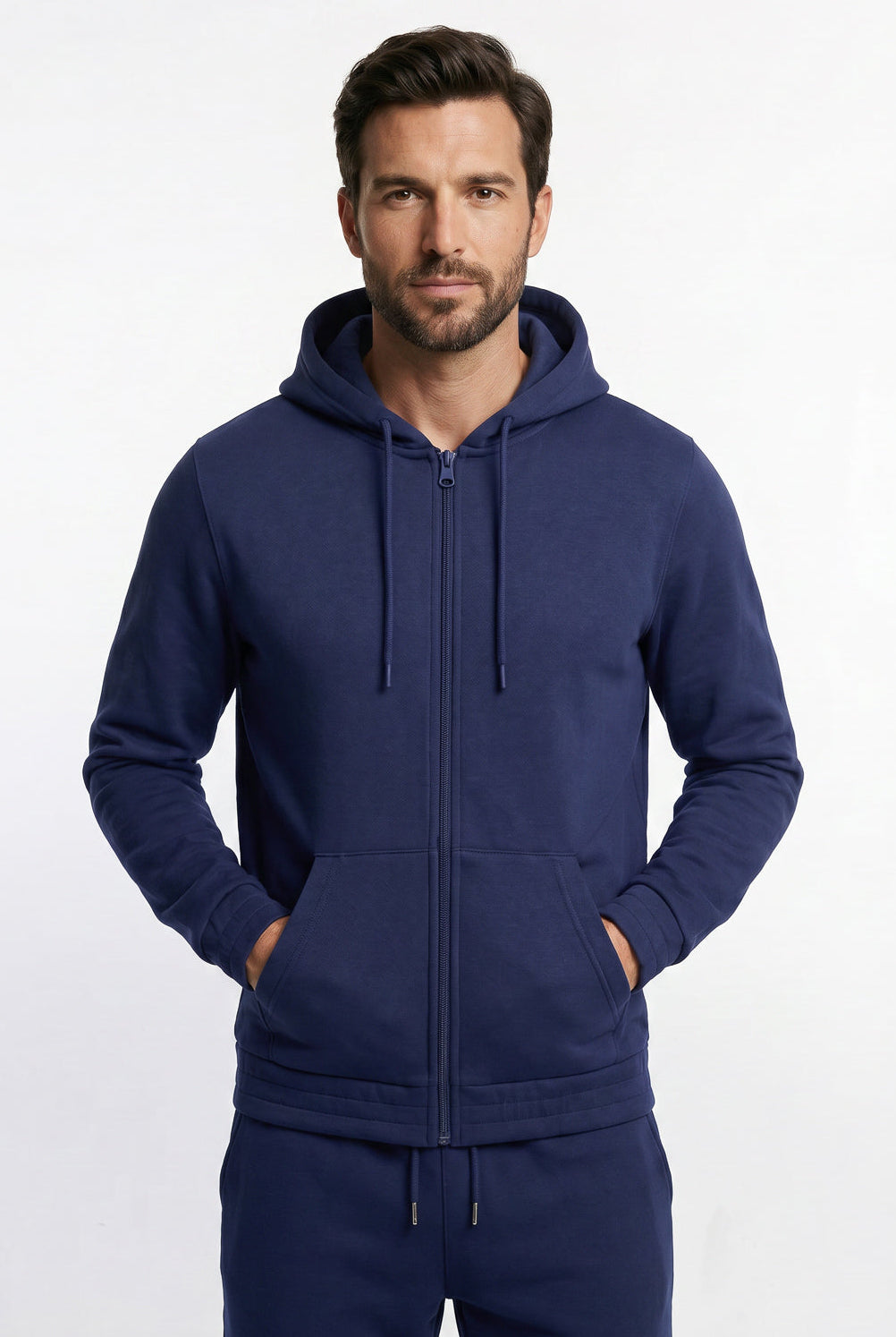 Jaqueta masculina de moletom 69385