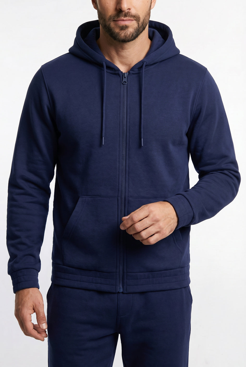 Jaqueta masculina de moletom 69385