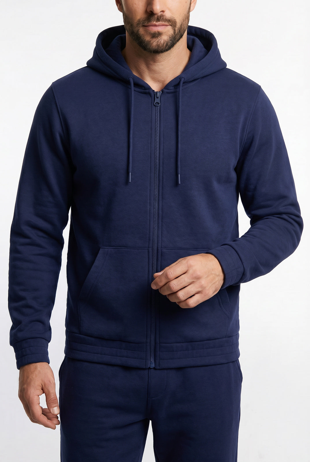 Jaqueta masculina de moletom 69385