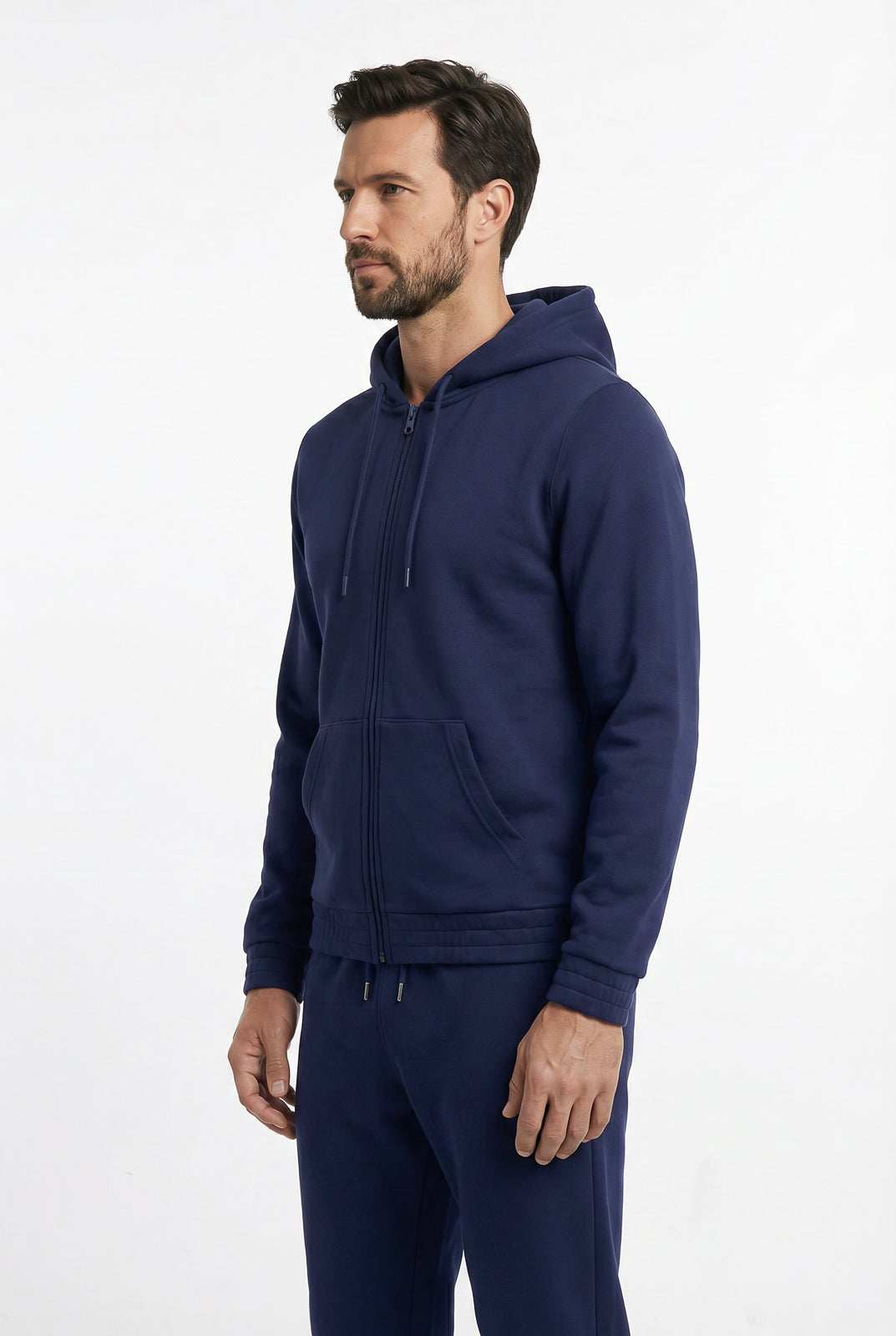 Jaqueta masculina de moletom 69385