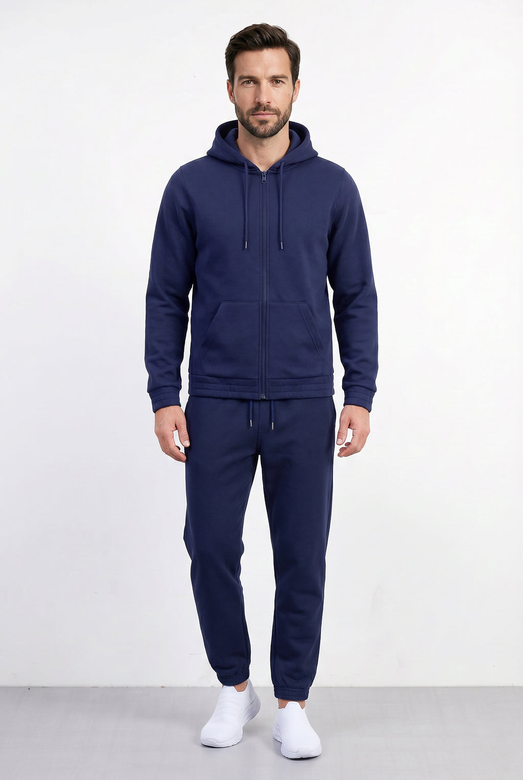 Jaqueta masculina de moletom 69385