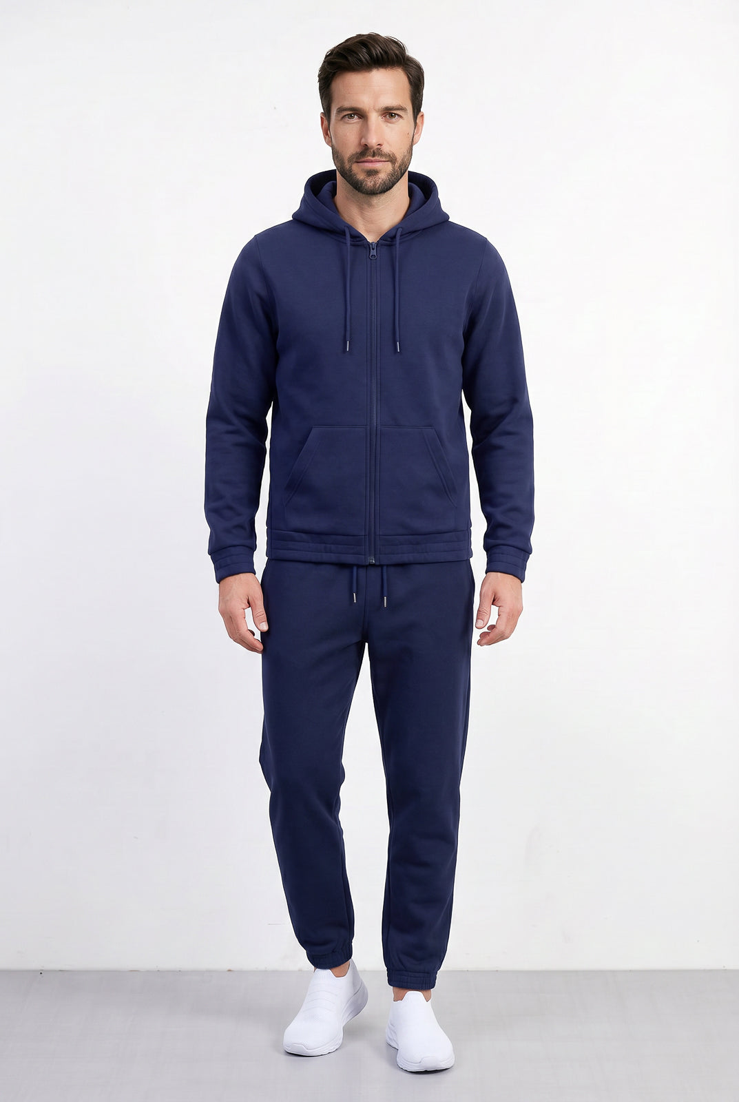 Jaqueta masculina de moletom 69385