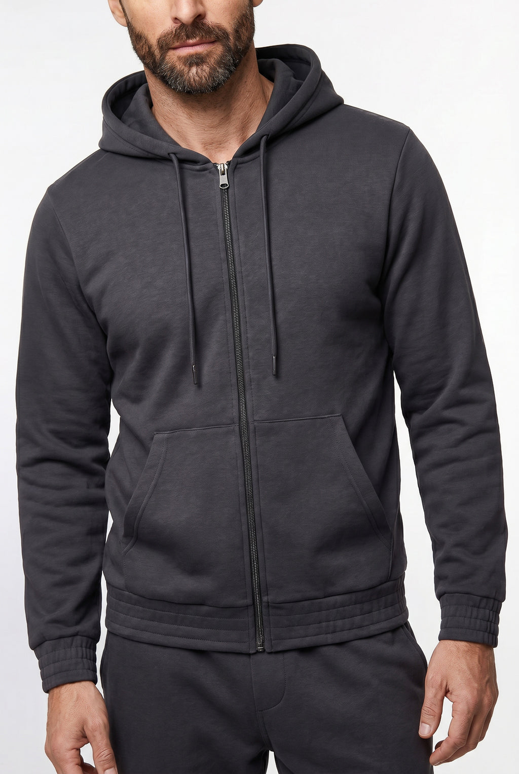 Jaqueta masculina de moletom 69385