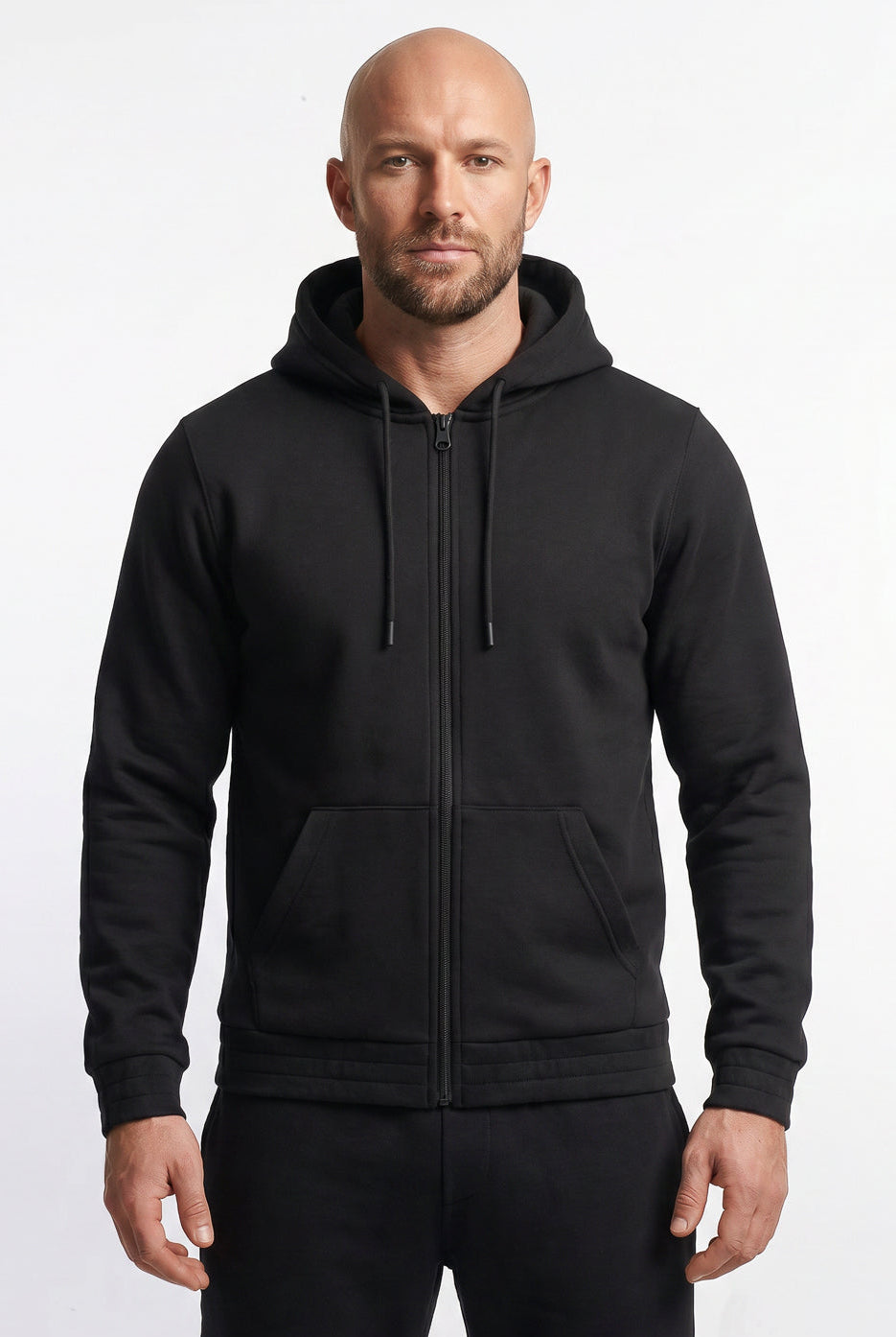 Jaqueta masculina de moletom 69385