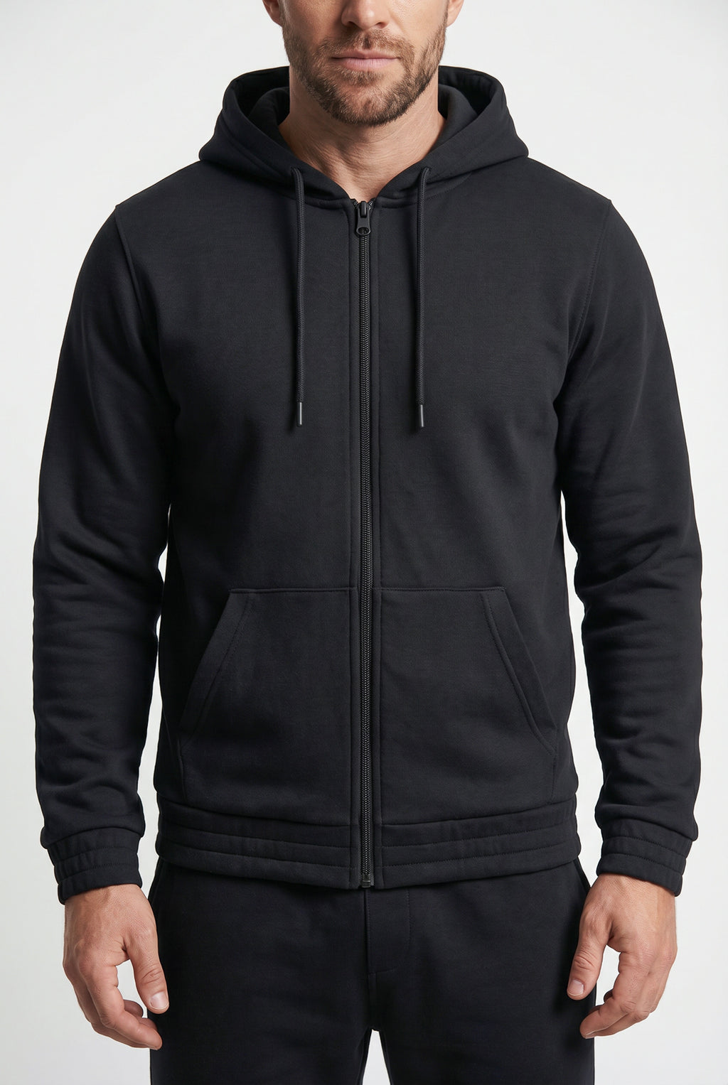 Jaqueta masculina de moletom 69385