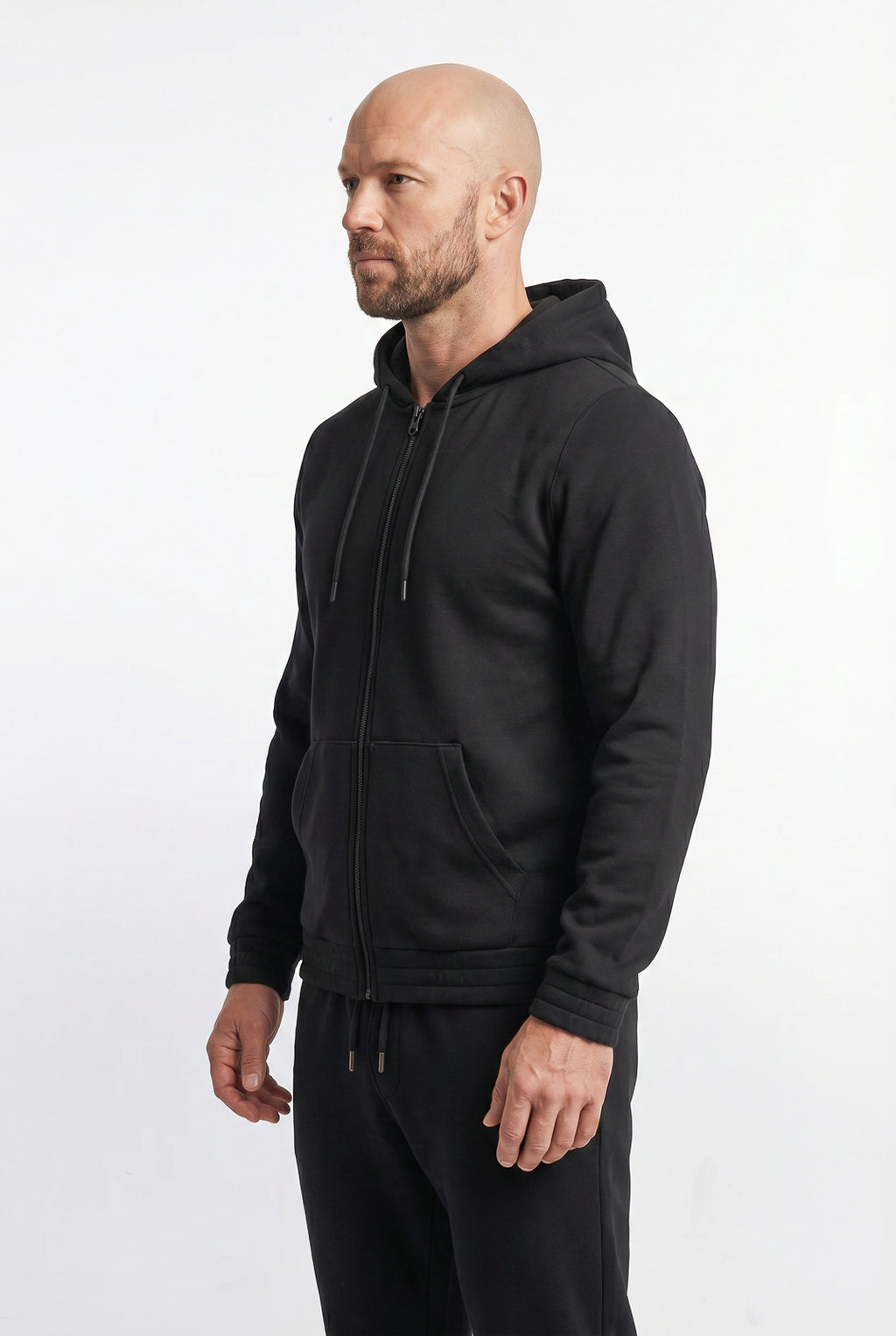 Jaqueta masculina de moletom 69385
