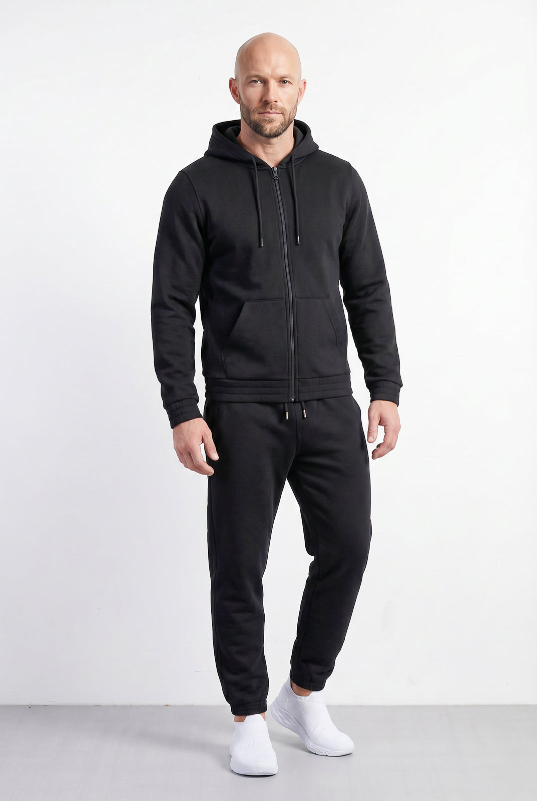 Jaqueta masculina de moletom 69385