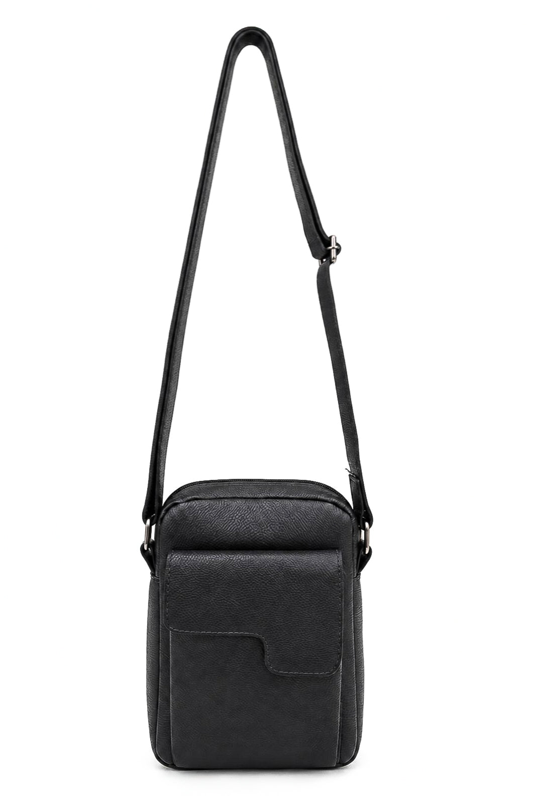 Bolsa shoulder bag masculina em couro Pedro