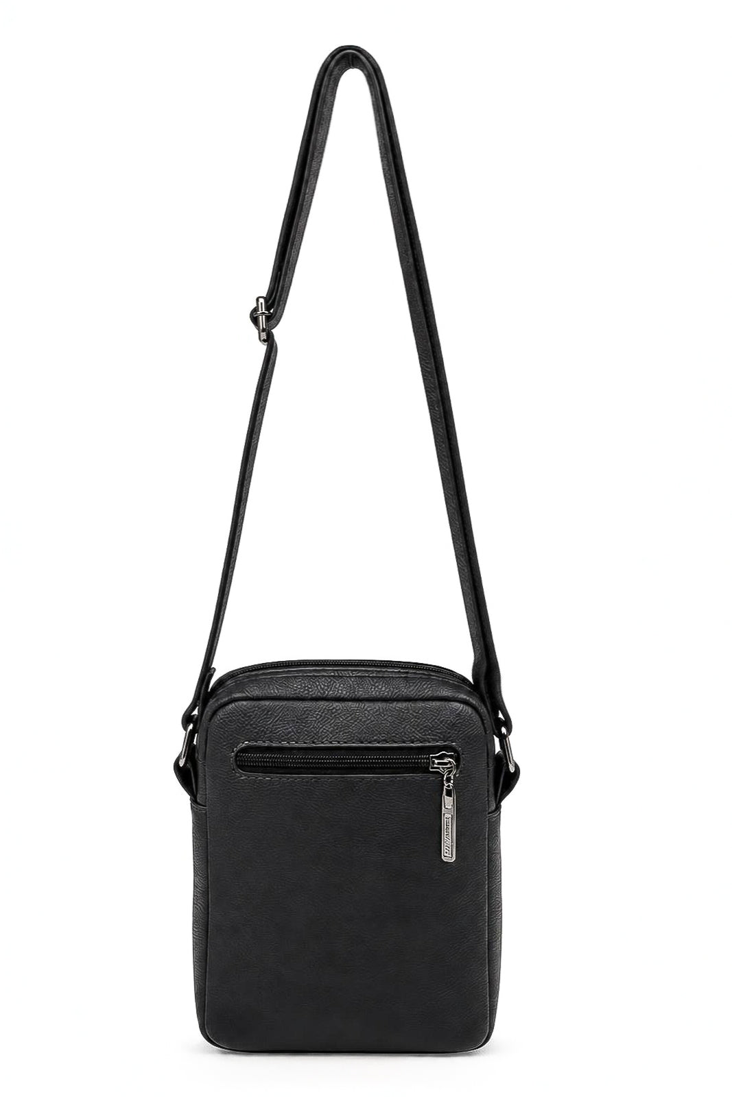 Bolsa shoulder bag masculina em couro Pedro