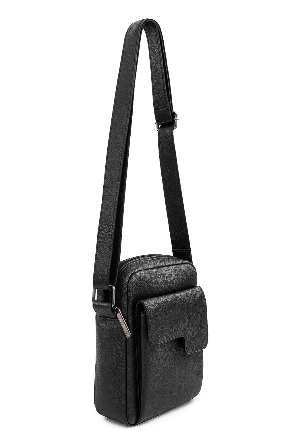 Bolsa shoulder bag masculina em couro Pedro