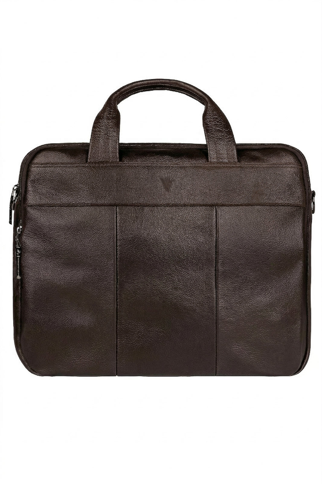 Pasta executiva de couro com divisórias Roger