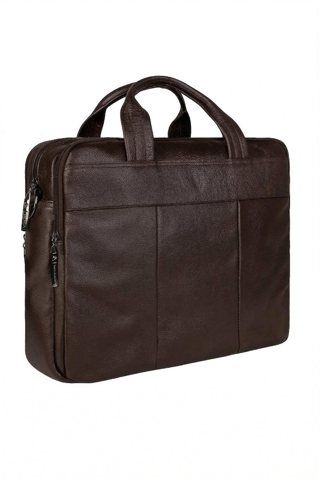 Pasta executiva de couro com divisórias Roger