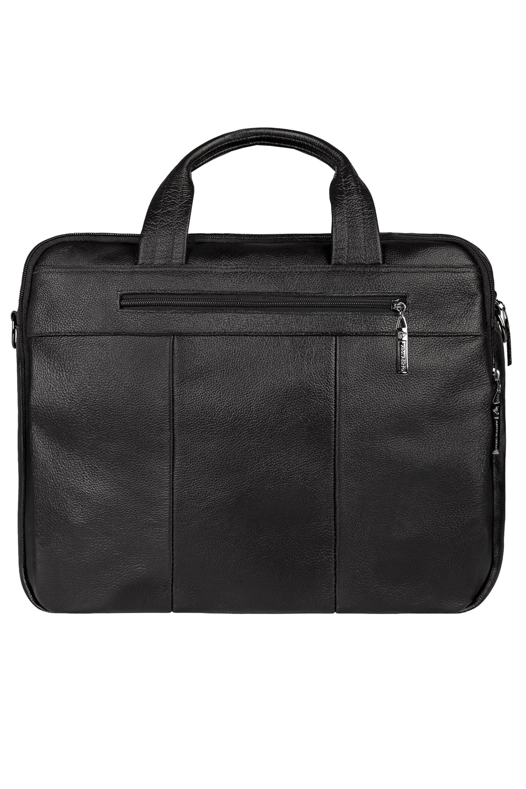 Pasta executiva de couro com divisórias Roger