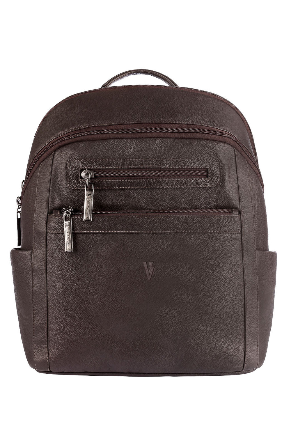 Mochila grande masculina de couro Marcelo