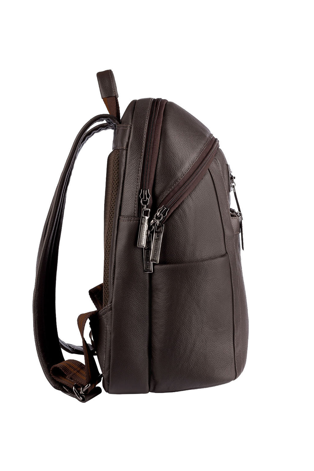 Mochila grande masculina de couro Marcelo