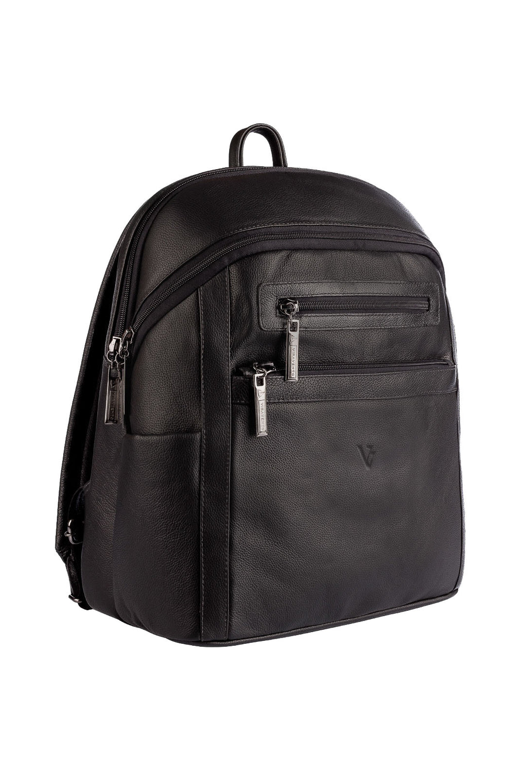 Mochila grande masculina de couro Marcelo
