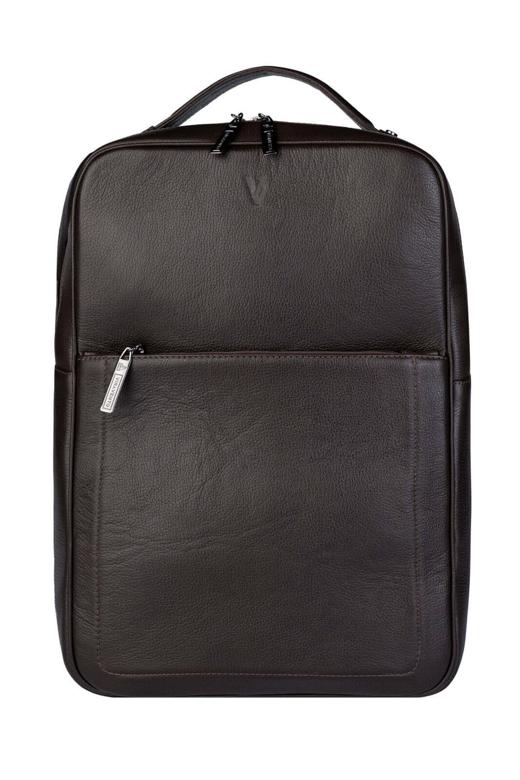 Mochila masculina em couro floater Rafael - Enluaze