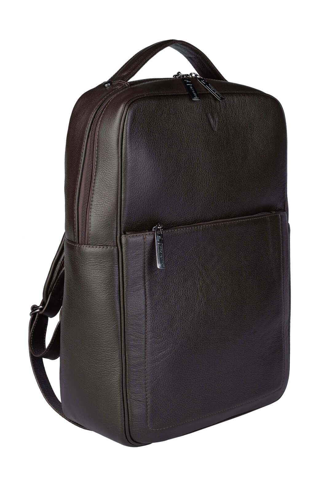 Mochila masculina em couro floater Rafael - Enluaze