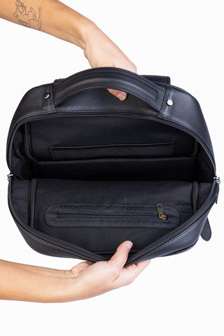 Mochila masculina em couro floater Rafael