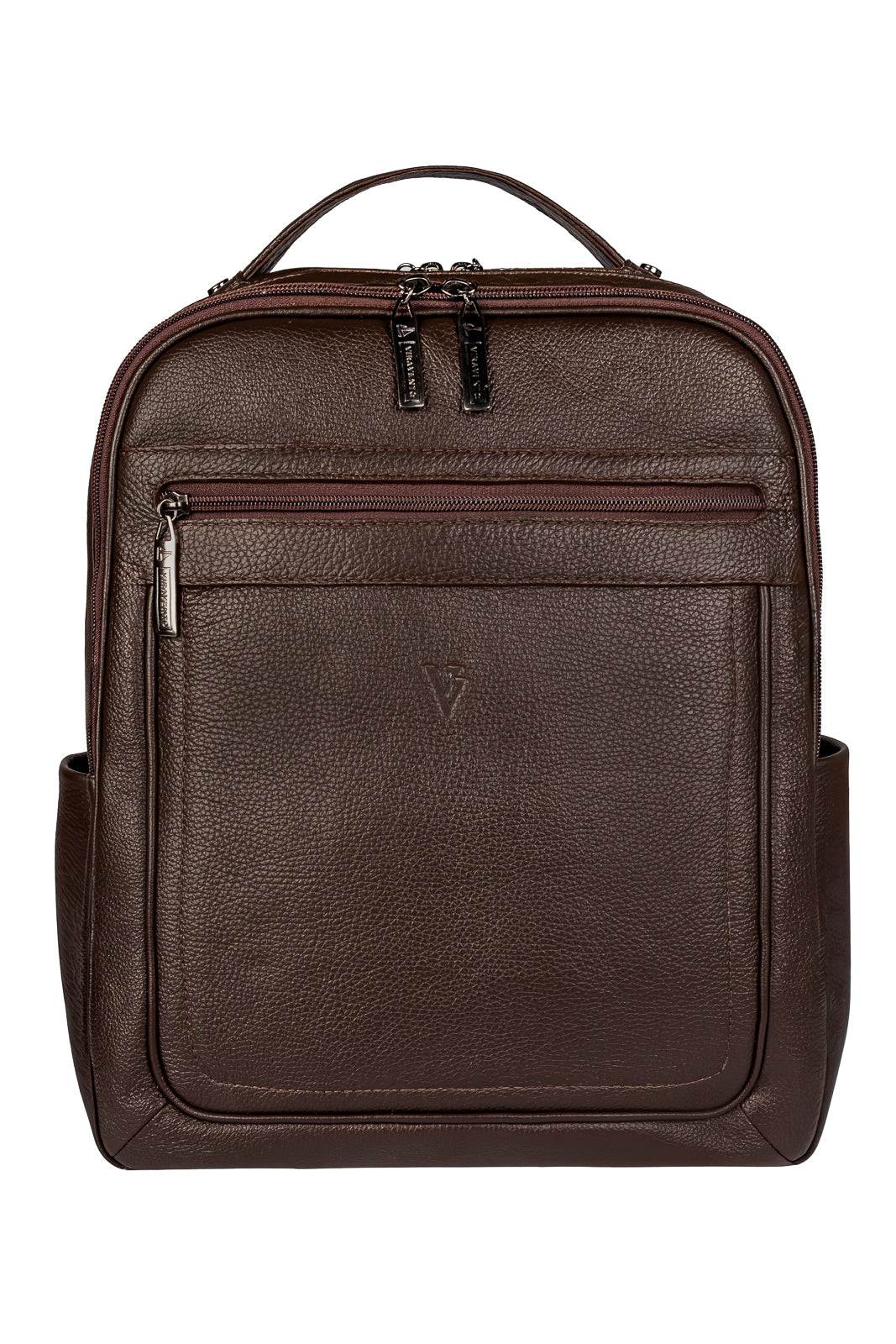 Mochila masculina de couro floater Daniel