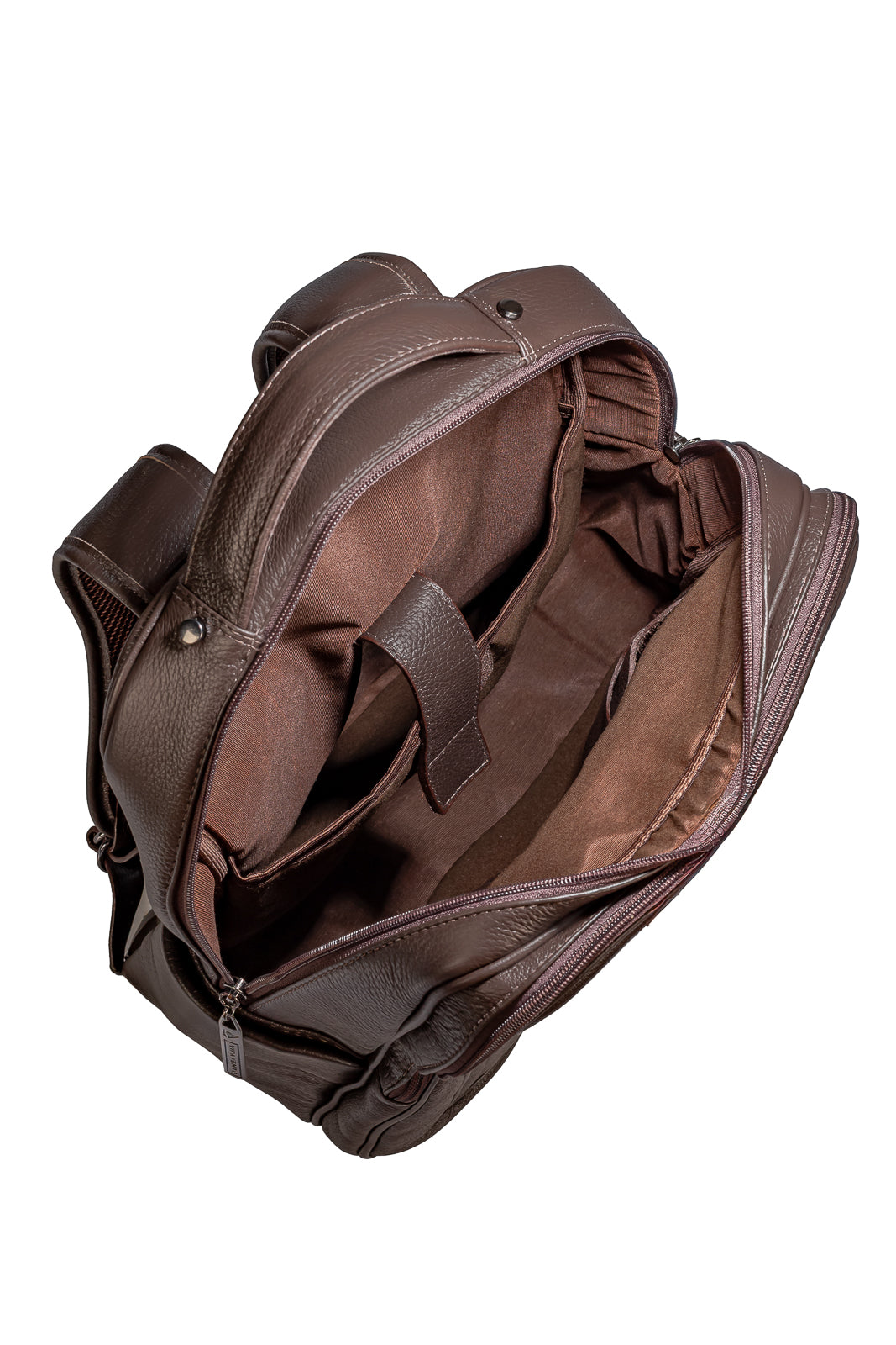 Mochila masculina de couro floater Daniel