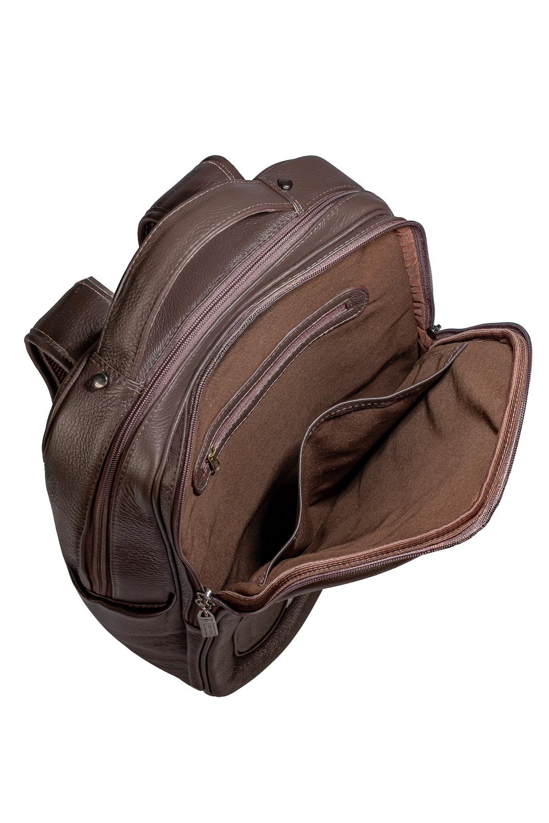 Mochila masculina de couro floater Daniel