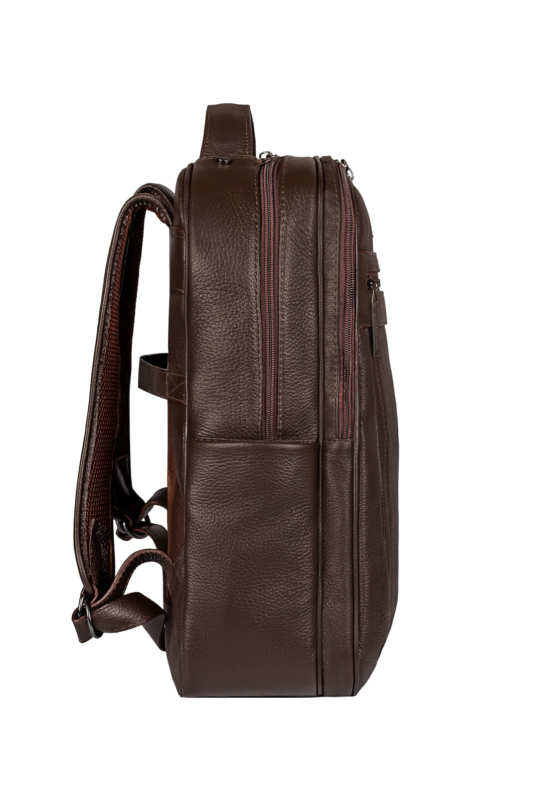 Mochila masculina de couro floater Daniel
