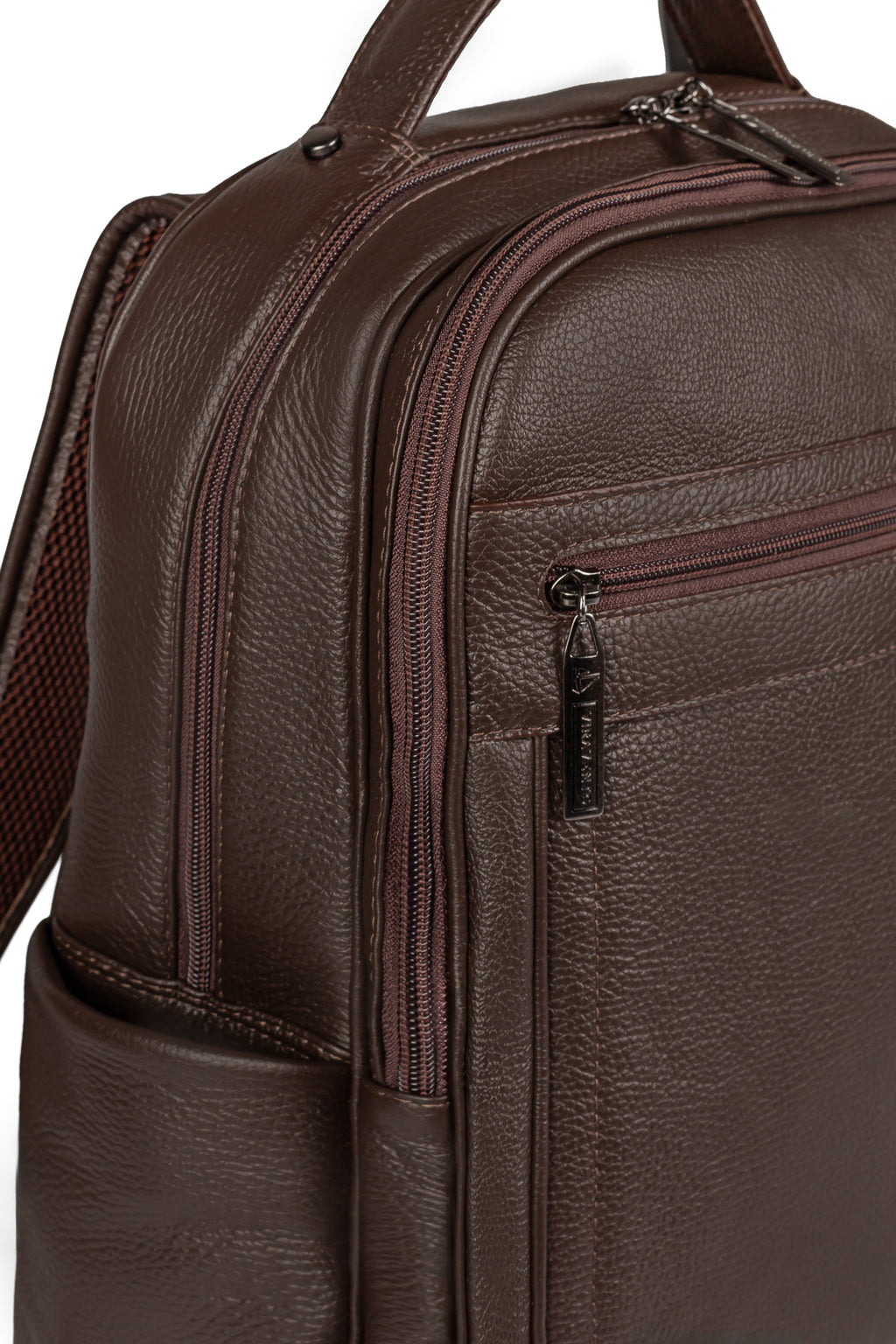 Mochila masculina de couro floater Daniel