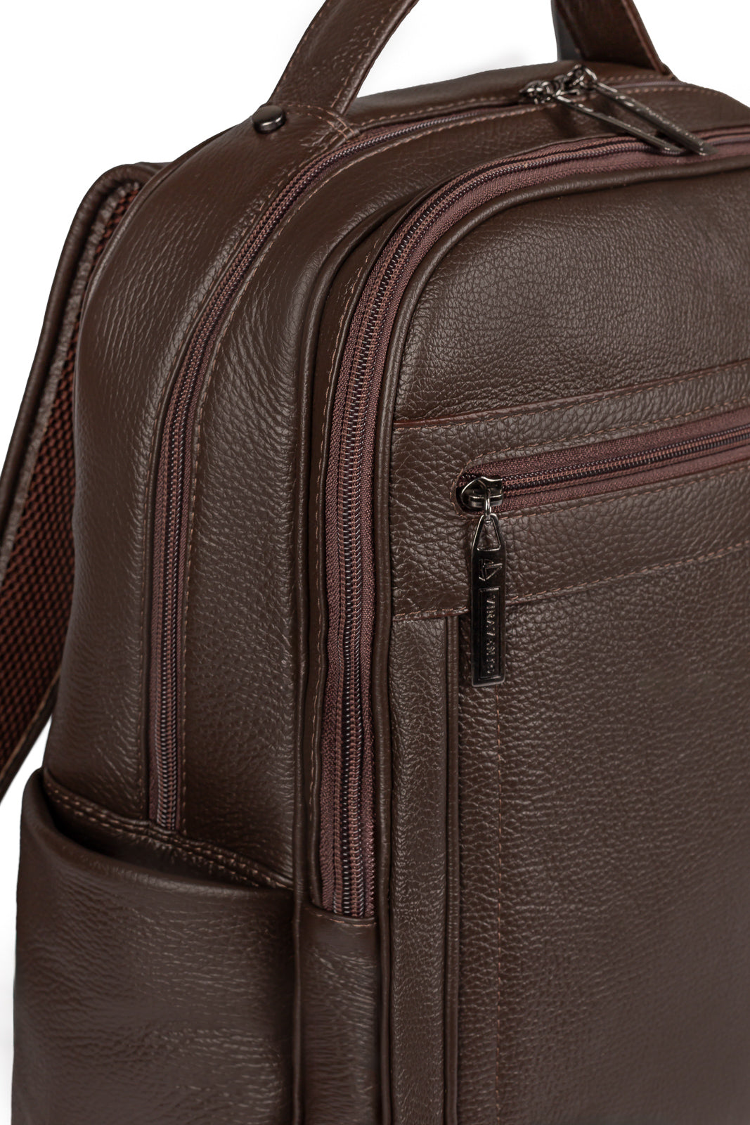 Mochila masculina de couro floater Daniel