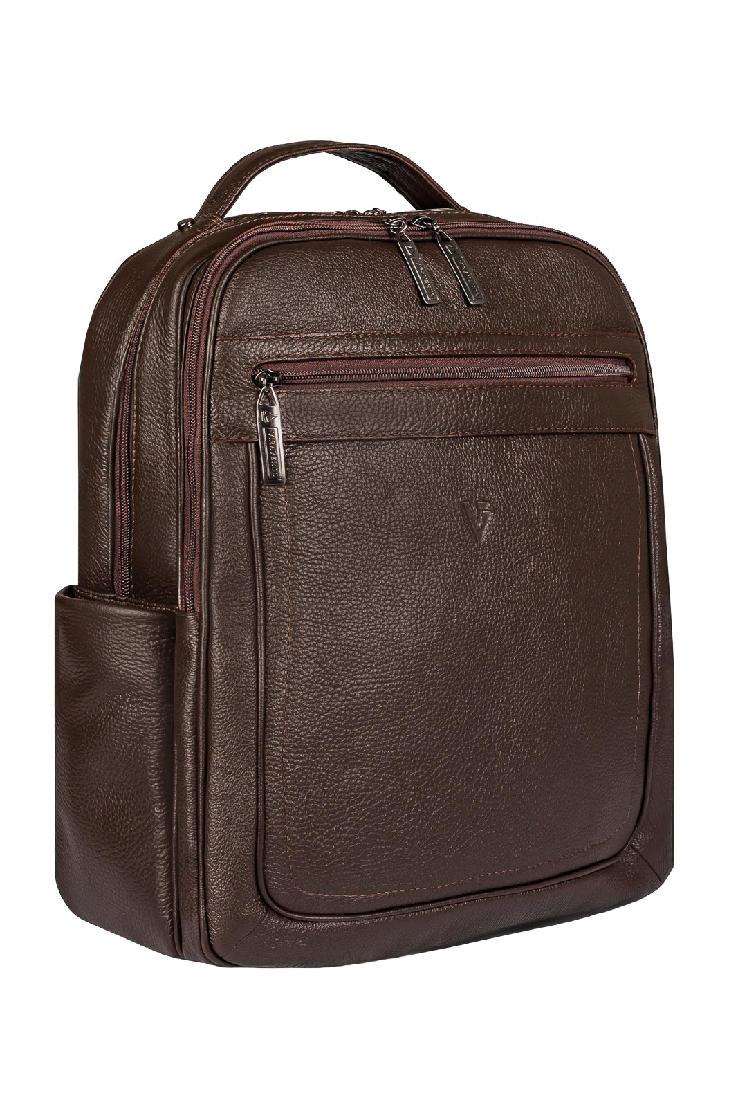 Mochila masculina de couro floater Daniel