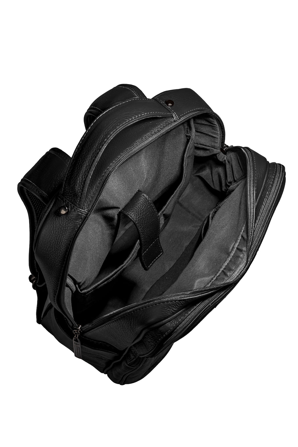 Mochila masculina de couro floater Daniel