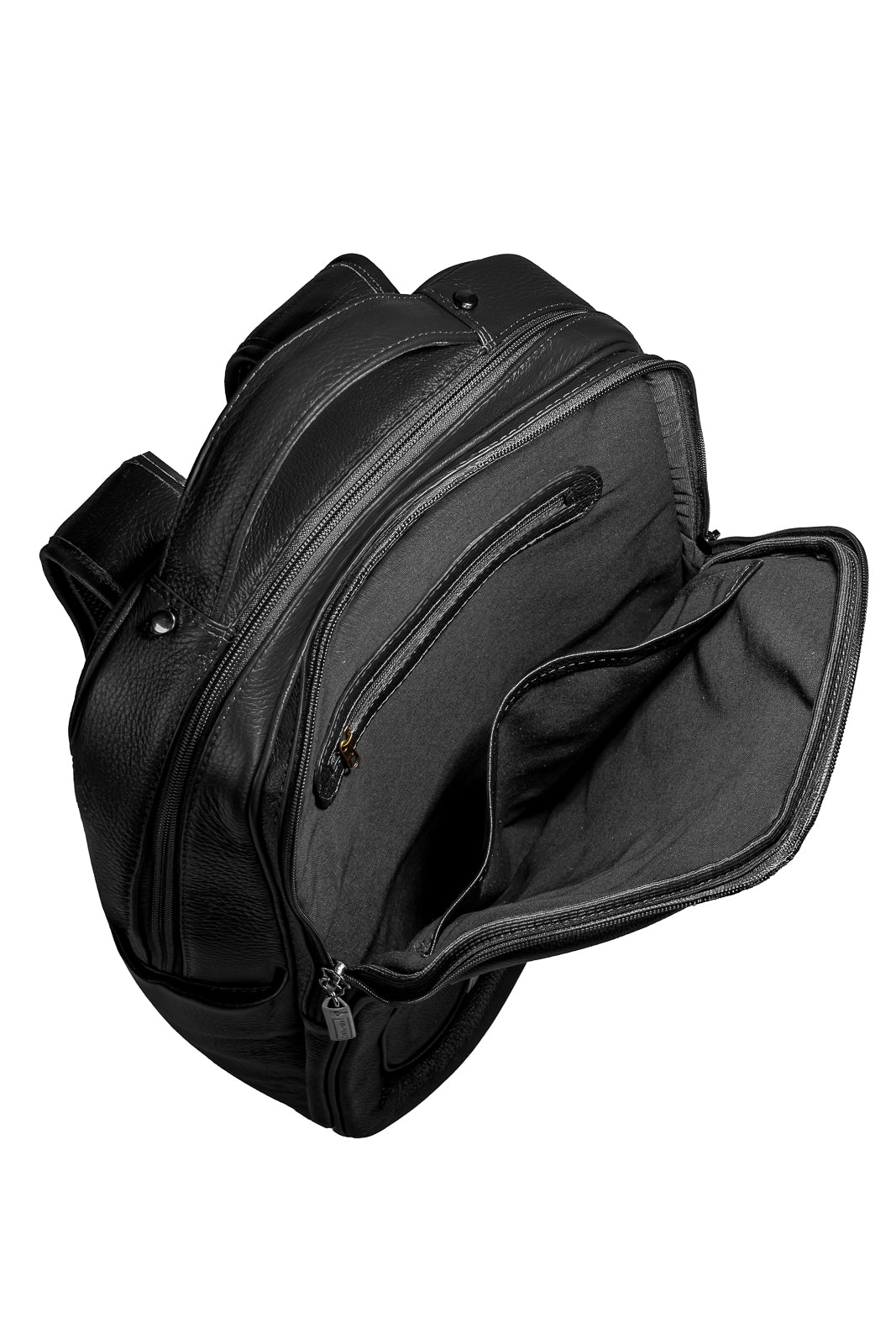 Mochila masculina de couro floater Daniel