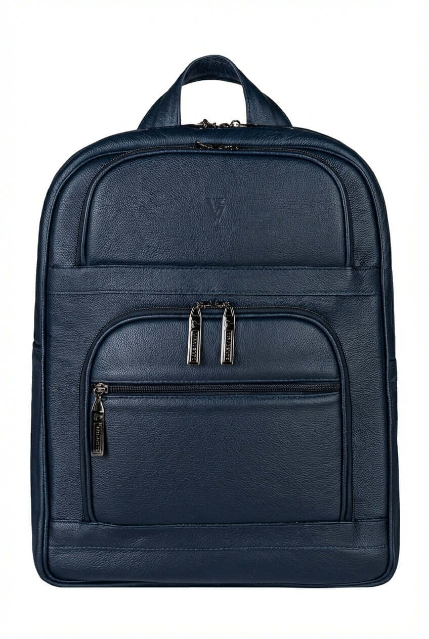 Mochila grande masculina couro floater para notebook Guilherme - Enluaze