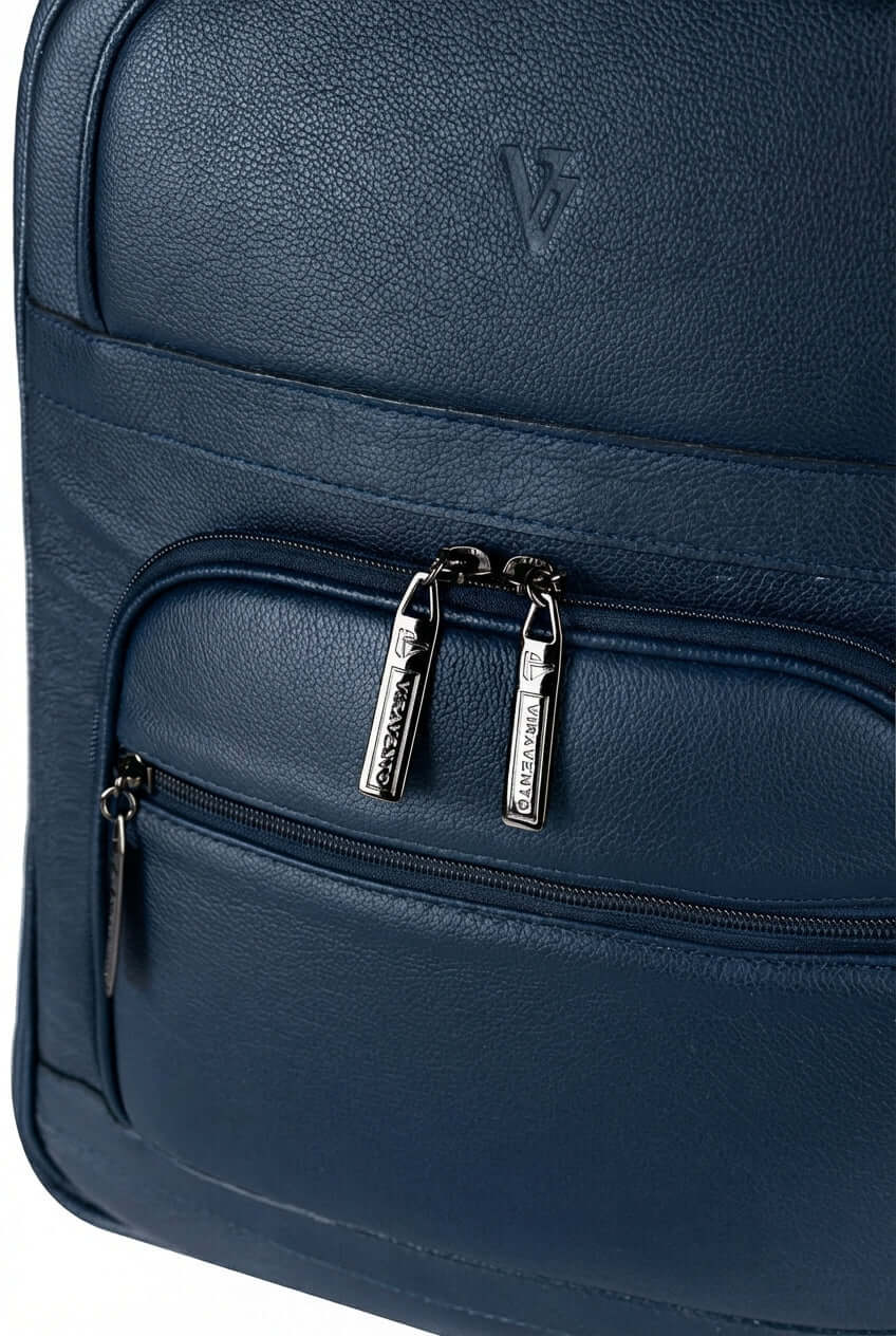 Mochila grande masculina couro floater para notebook Guilherme - Enluaze