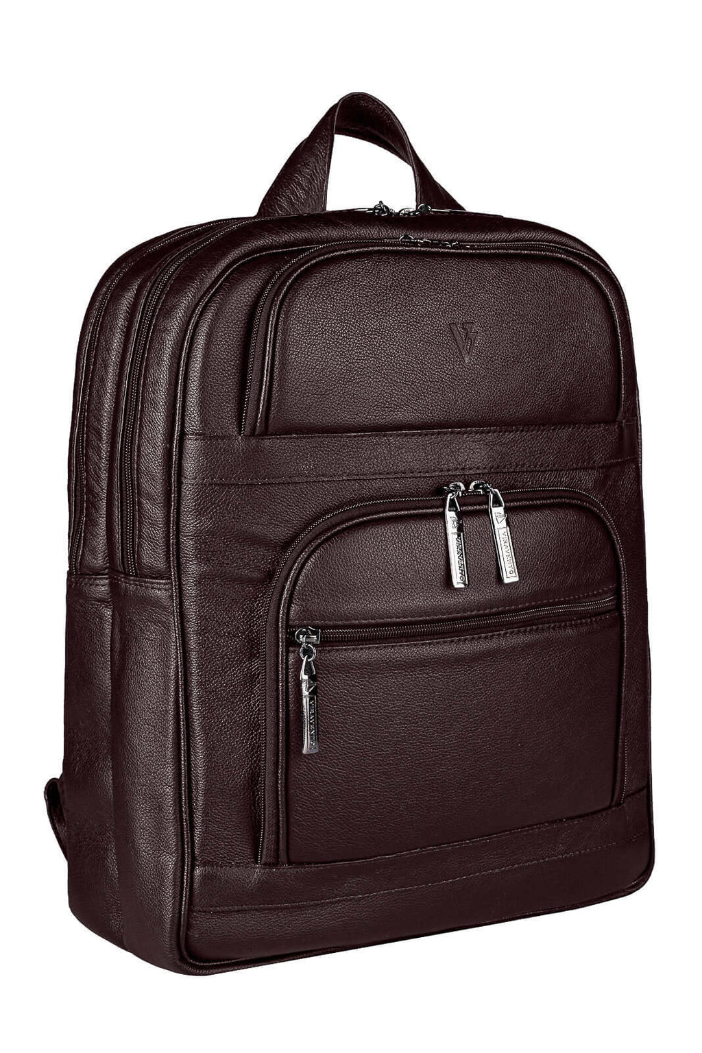 Mochila grande masculina couro floater para notebook Guilherme - Enluaze