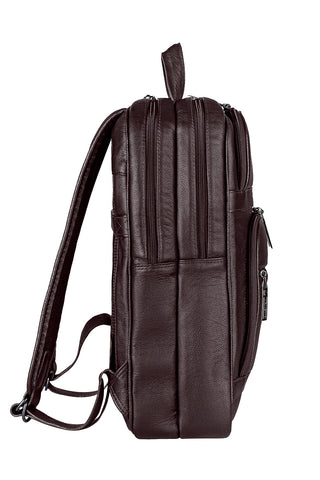 Mochila grande masculina couro floater para notebook Guilherme
