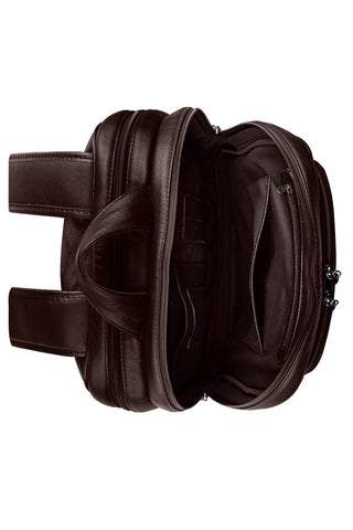 Mochila grande masculina couro floater para notebook Guilherme