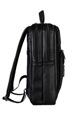 Mochila grande masculina couro floater para notebook Guilherme