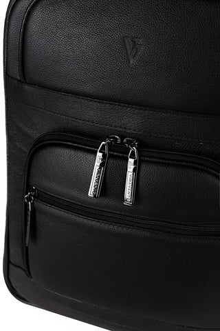 Mochila grande masculina couro floater para notebook Guilherme