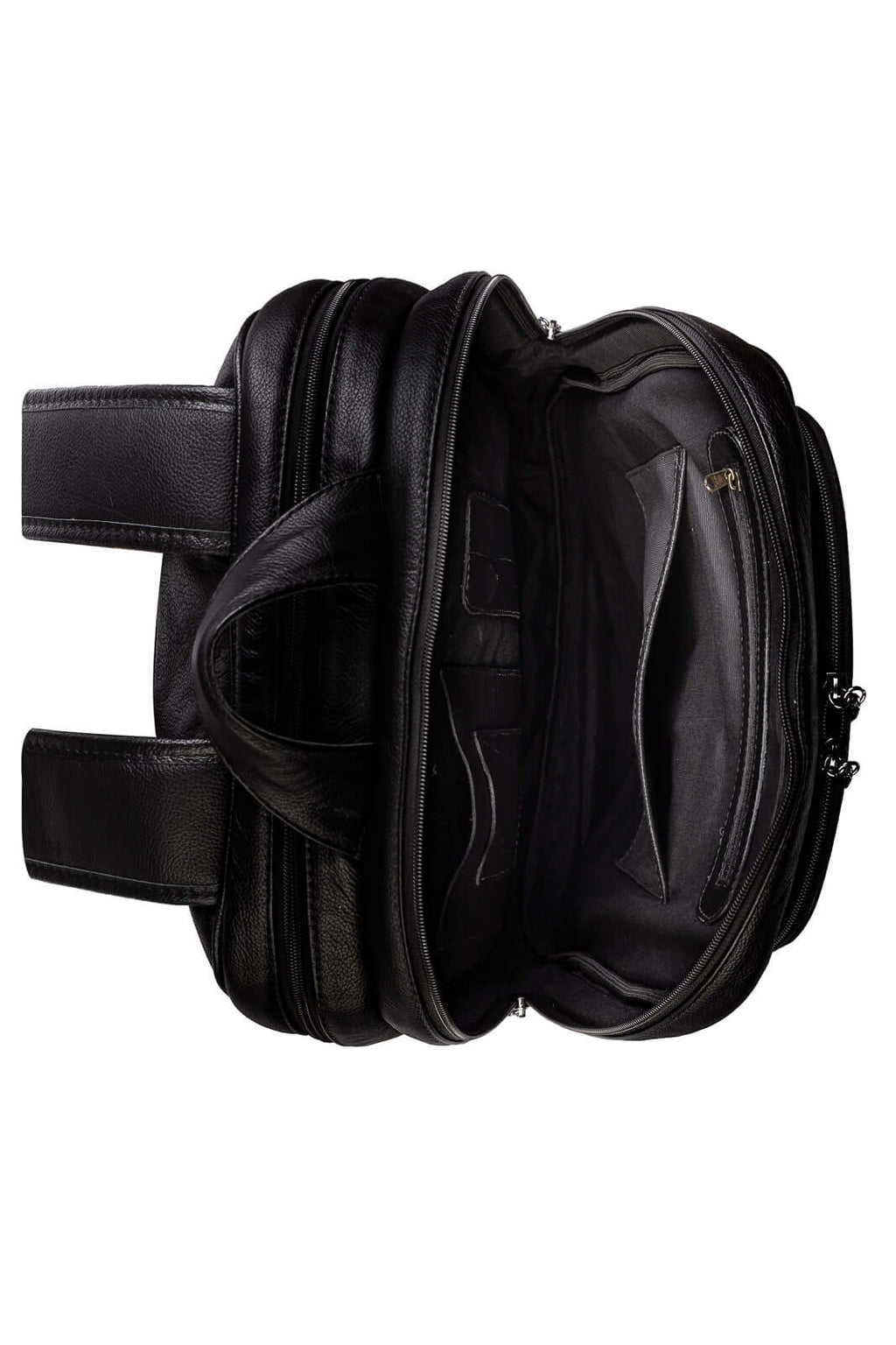 Mochila grande masculina couro floater para notebook Guilherme - Enluaze