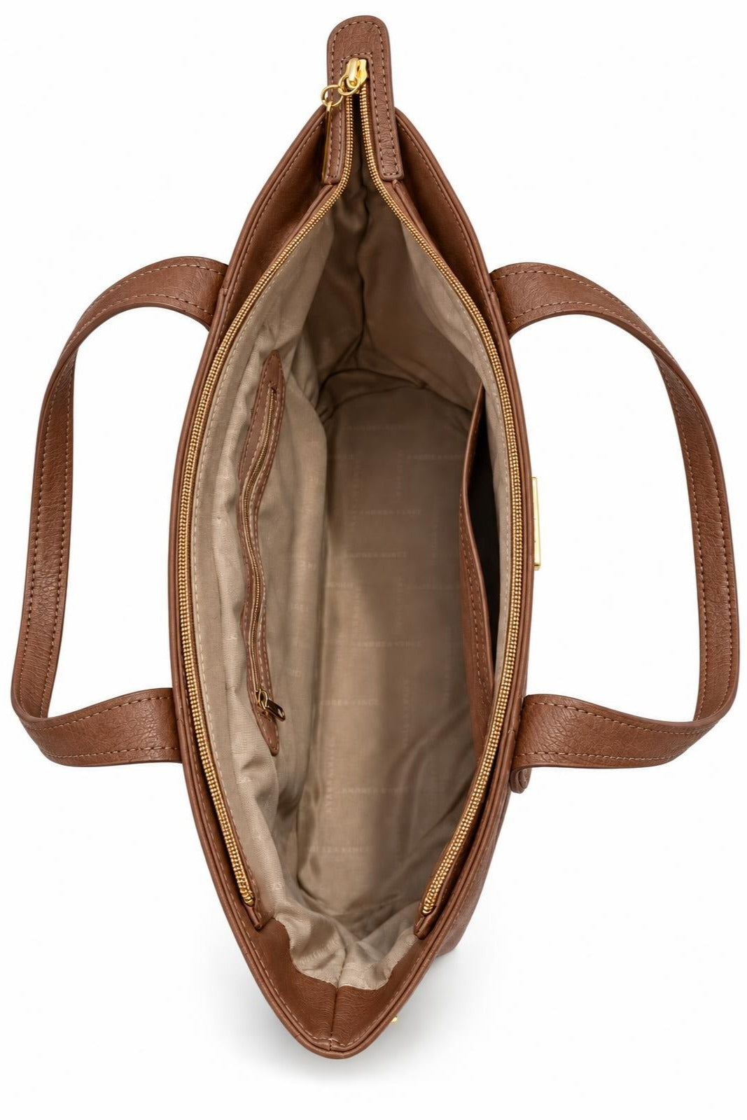 Bolsa feminina de couro croco Audrey — Whisky