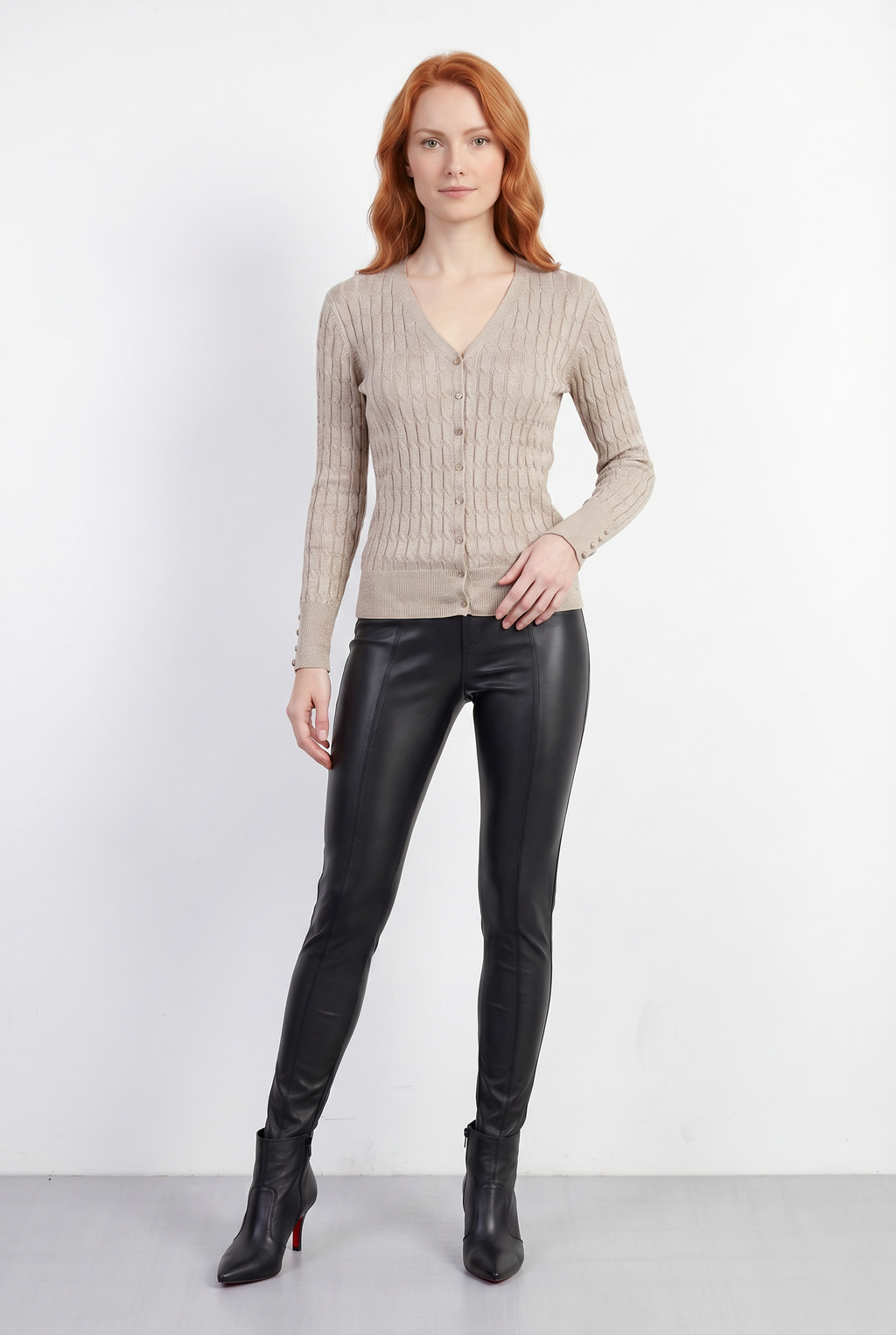 Casaco cardigan com botões 70870