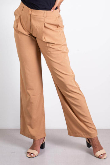 Calça feminina pantalona Nix 006 - Enluaze - Acessórios em Couro e Malhas