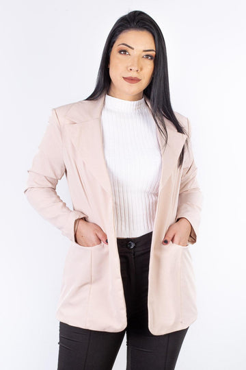 Blazer feminino alfaiataria Hestia - Enluaze - Acessórios em Couro e Malhas
