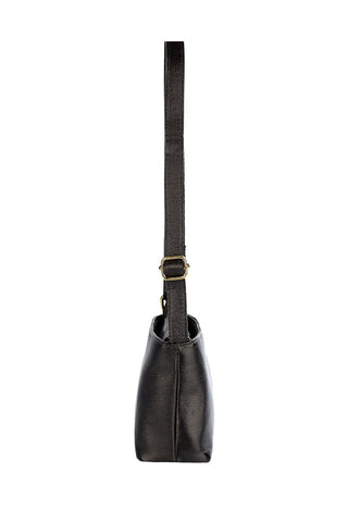 Bolsa pequena transversal de couro liso Iris - Enluaze - Bolsas e Mochilas em Couro Legítimo - Andrea Vinci