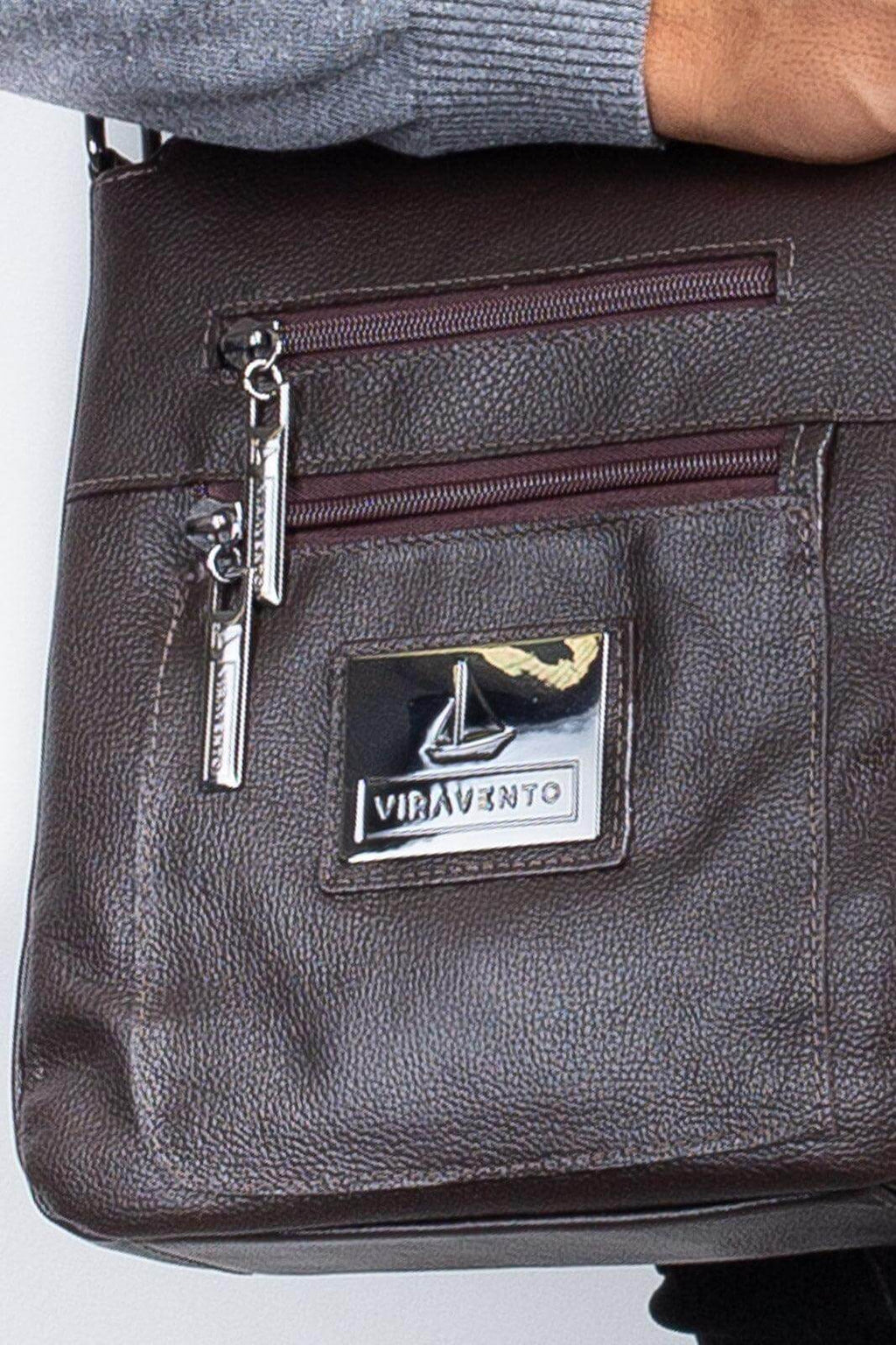 Bolsa de couro tiracolo Clovis - Enluaze